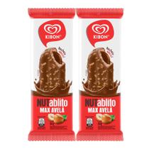 Kit 2 Picolé Kibon Nutablito Max Avelã 64g