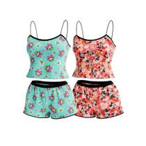 Kit 2 Pijama Short Doll Baby Personagem Verão Adulto Kit 2 Pijama Short Doll Baby Personagem Verão Adulto