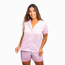 KIT 2 Pijamas Femininos Baby Doll Blogueira Linha Premium Nova Coleção