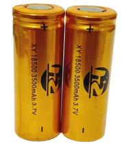 Kit 2 Pilha Bateria Recarregável 18500 3.7v 3500mAh Bateria de Controle, Lanterna, Radio, Brinquedo Kit 2 Pilha Bateria Recarregável 18500 3.7v 3500mAh Bateria de Controle, Lanterna, Radio, Brinquedo