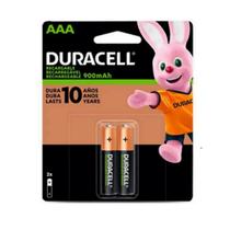 Kit 2 Pilhas Aaa Recarregável 900mah Duracell