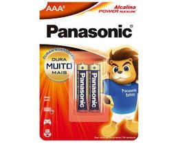 Kit 2 Pilhas Panasonic Alcalinas AA2 LR03XAB/2B192 Kit 2 Pilhas Panasonic Alcalinas AA2 LR03XAB/2B192
