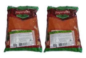 Kit 2 Pimenta Chipotle Moida de 500g Cada