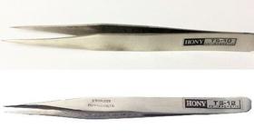 Kit 2 Pinças Antí-Estática Inox Hony (01 TS-10 e 01 TS-12)