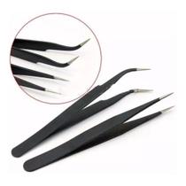 Kit 2 Pinças de Alta Precisão Kit 2 Pinças de Alta Precisão