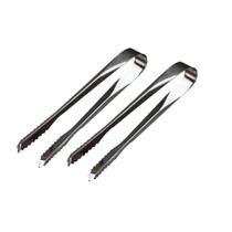 Kit 2 Pinças Pegador Culinário 17Cm Multiuso Inox Massas Kit 2 Pinças Pegador Culinário 17Cm Multiuso Inox Massas