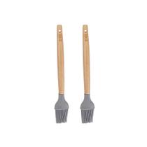 Kit 2 Pincéis Culinário Bambu 24cm Utensílios Class Home Kit 2 Pincéis Culinário Bambu 24cm Utensílios Class Home