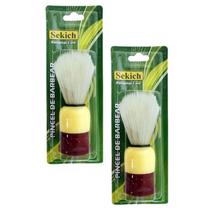Kit 2 Pincel De Barbear 979BM - Sekich