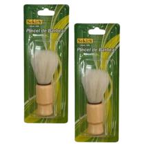Kit 2 Pincel De Barbear A106 - Sekich