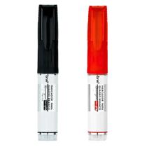 Kit 2 Pincel Marcador Quadro Branco Recarregável com Refil BRW