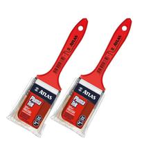 Kit 2 Pincel Trincha Pintura Atlas At315 3/4 Polegada Extra Macia PlumaTek Parede Madeira Esmalte Kit 2 Pincel Trincha Pintura Atlas At315 3/4 Polegada Extra Macia PlumaTek Parede Madeira Esmalte