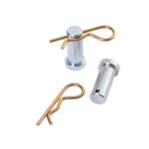 Kit 2 Pino Trava 55mm Suporte de Towbar + trava R - Zincada