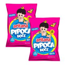 Kit 2 Pipoca Doce Aritana com 200g