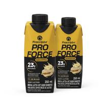 Kit 2 Piracanjuba Pro Force Banoffee 23g Proteína Zero Lactose Bebida Proteica 250ml BCAA