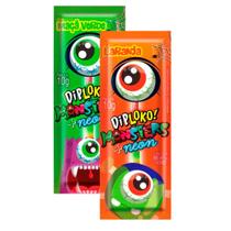 Kit 2 Pirulito Dip Loko Neon Monsters Sabores Sortidos 10g