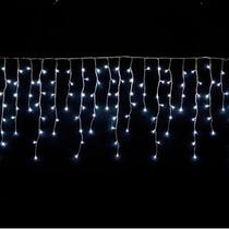 Kit 2 Pisca Pisca Cascata 200 Lâmpadas LED Branco Frio Fixa Kit 2 Pisca Pisca Cascata 200 Lâmpadas LED Branco Frio Fixa