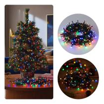 Kit 2 Pisca Pisca Colorido 10m 100 Led 8 Função 110v Natal