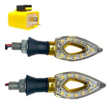 Kit 2 Pisca Setas Led Hornet Cb300 Xj6 Fazer Next 250