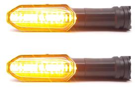 Kit 2 Piscas Sequenciais Led Seta Yamaha Fazer 250 Ybr Factor Lander