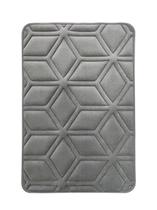 Kit 2 Pisos Banho Diamond Cinza Just Home Collection Kit 2 Pisos Banho Diamond Cinza Just Home Collection