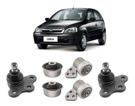 Kit 2 Pivô 4 Bucha Bandeja Dianteira Corsa 2010 11 2012 Kit 2 Pivô 4 Bucha Bandeja Dianteira Corsa 2010 11 2012