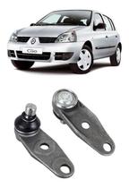 Kit 2 Pivô Bandeja Dianteira Renault Clio 2005 2006 07 2008