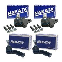 Kit 2 Pivôs + 2 Terminal Direção Ecosport Fiesta Ka Nakata Kit 2 Pivôs + 2 Terminal Direção Ecosport Fiesta Ka Nakata