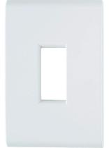 KIT 2 Placa 4x2 1 Módulo Vertical Branco Tramontina Liz