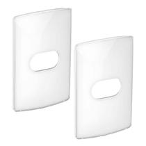 Kit 2 Placa 4x2 1 Posto Sugar Gloss Nereya Legrand 663213