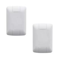 Kit 2 Placa Cega 4x2 Espelho Tampa Tramontina Aria Kit 2 Placa Cega 4x2 Espelho Tampa Tramontina Aria