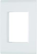 KIT 2 Placa P/ 3 Modulos C/ Suporte 4x2 - Tramontina Liz