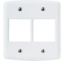 KIT 2 Placa P/ 4 Modulos 4x4 - Tramontina Lux2