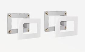 Kit 2 Placas com Suporte para Móveis 65x45 Sleek Margirius 15787