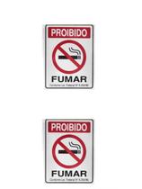 KIT 2 PlacaS DE Sinalização 30x20 Proibido Fumar KIT 2 PlacaS DE Sinalização 30x20 Proibido Fumar