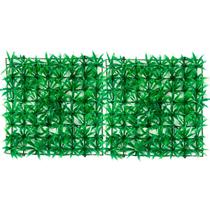Kit 2 Placas Grama Artificial 25X50Cm Verde Jardim Vertical - ALC