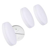 Kit 2 Plafon Led Borda Infinita 50W Sobrepor Redondo 30x30cm Bivolt 110v-220v Branco Frio 6500k Kit 2 Plafon Led Borda Infinita 50W Sobrepor Redondo 30x30cm Bivolt 110v-220v Branco Frio 6500k