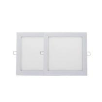 Kit 2 Plafon Painel Luminária Downlight 18W Embutir