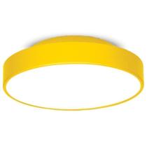 Kit 2 Plafons para 2 Lâmpadas Redondo 25cm 7651 JD Molina JD Molina Amarelo