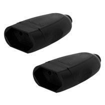 Kit 2 Plug Femea 2p+t Pb Axial 10a 250v Cor Preto Legrand Kit 2 Plug Femea 2p+t Pb Axial 10a 250v Cor Preto Legrand
