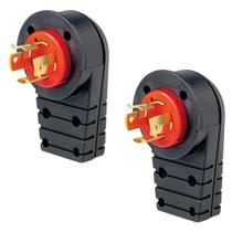 Kit 2 Plug Macho 3p+t 30a Com Trava Com Prensa Pial 56406