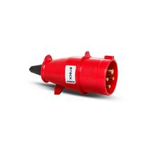 Kit 2 Plugue 3P+T 16a 380/440v Vermelho N4076 - Steck
