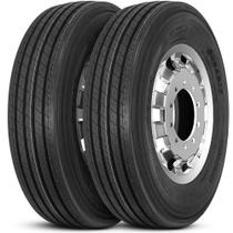 Kit 2 Pneu Durable Aro 22.5 295/80r22.5 152/148M TL DR655 Liso