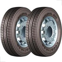 Kit 2 Pneu Goodyear Aro 17,5 Regional RHS Liso 235/75R17.5