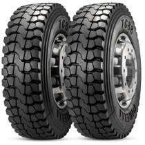Kit 2 Pneu Pirelli Aro 22.5 295/80r22.5 152/148L TL M+S TG88 Kit 2 Pneu Pirelli Aro 22.5 295/80r22.5 152/148L TL M+S TG88