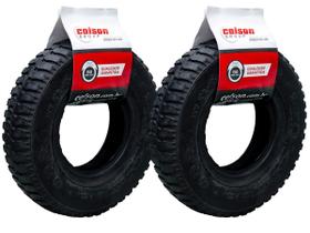 Kit 2 Pneu Pneumático 6x2 Carrinhos Carga Drift Trike Skate - Colson - 0638