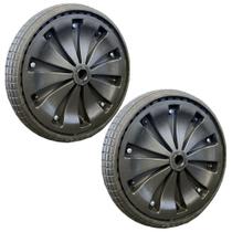 Kit 2 Pneu/roda Flexível Carrinho De Mão Resistente Eixo 3/4 Kit 2 Pneu/roda Flexível Carrinho De Mão Resistente Eixo 3/4
