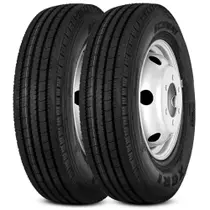 Kit 2 Pneu Xbri Aro 17.5 215/75r17.5 135/133J 16PR Ecoway Liso Rodoviário Kit 2 Pneu Xbri Aro 17.5 215/75r17.5 135/133J 16PR Ecoway Liso Rodoviário