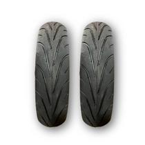 Kit 2 Pneus 100/80-17 Black Tyres CB 300 Fazer 250 GSX 250