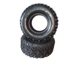 Kit 2 Pneus 14x4.10-6 Aro 6 Mini Quadriciclo