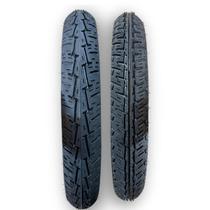 Kit 2 Pneus 2.75-R18 + 90/90-R18 CG Titan YBR 125